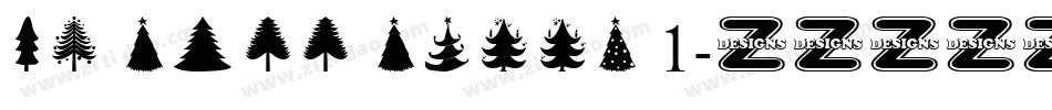 CK Tall Trees 1字体转换